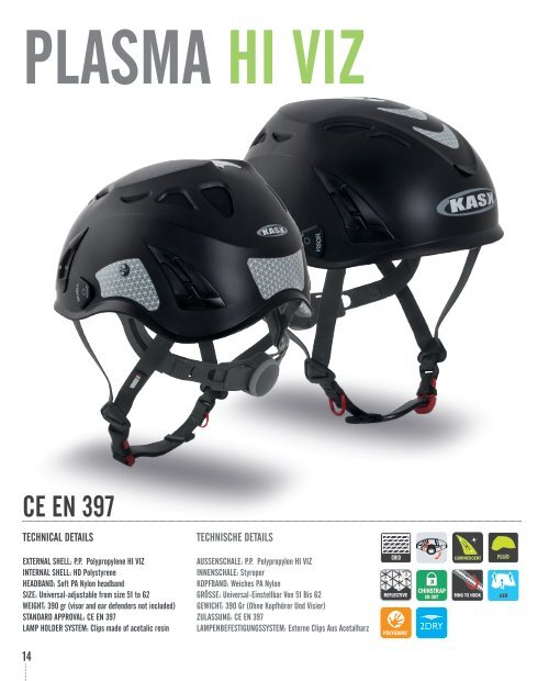 KASK safety Katalog 2014 / Schutzhelme