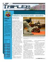 Combatives tournament builds camaraderie - Tripler Army Medical ...