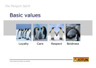 Values and Business Principles in Jotun - Tamkeen Consult ...