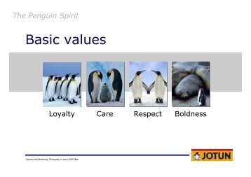 Values and Business Principles in Jotun - Tamkeen Consult ...