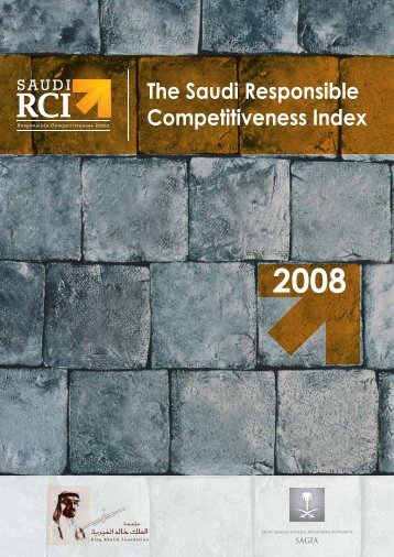 The Saudi Responsible Competitiveness Index 2008 - Tamkeen ...