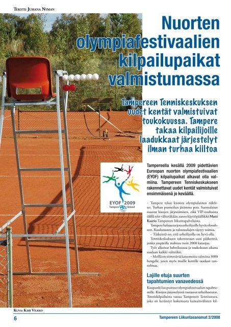 Tampereen Liikuntasanomat - Tampereen kaupunki