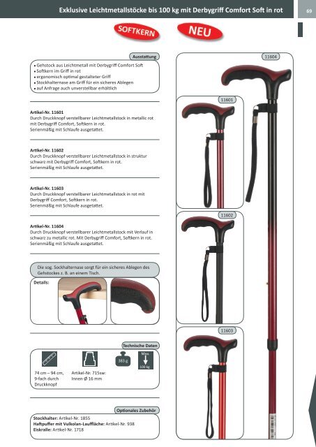 OSSENBERG - Qualität fest im Griff - Katalog 2014