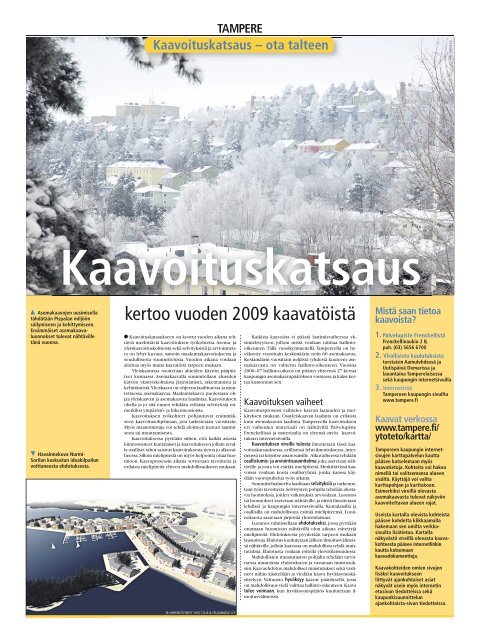 Tampere-lehti 1/2009 - Tampereen kaupunki