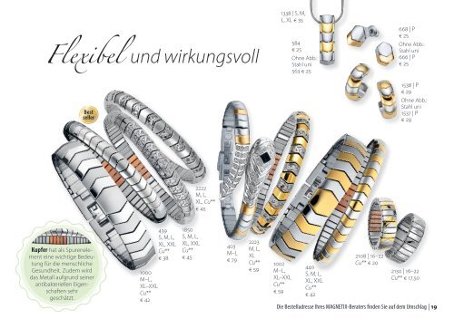 Magnetix Hauptkatalog 2014-2015 Magnetschmuck aus Frankfurt