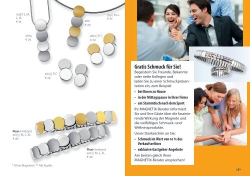 Magnetix Hauptkatalog 2014-2015 Magnetschmuck aus Frankfurt