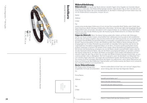 Magnetix Hauptkatalog 2014-2015 Magnetschmuck aus Frankfurt