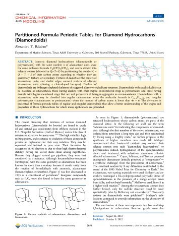 J. Chem. Inf. Model. 2012 - American Chemical Society Publications