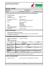 Sicherheitsdatenblatt 1l - tana.de