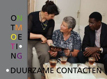 DUURZAME CONTACTEN ON TM OE TI NG - Tandem Welzijn