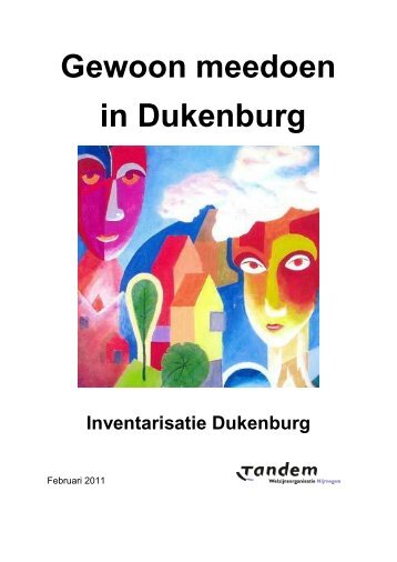 Gewoon meedoen in Dukenburg - Tandem Welzijn