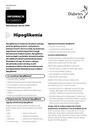 Hipoglikemia - Diabetes UK