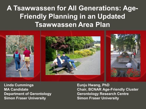 A Tsawwassen For All Generations: Age- Friendly Planning In - The ...