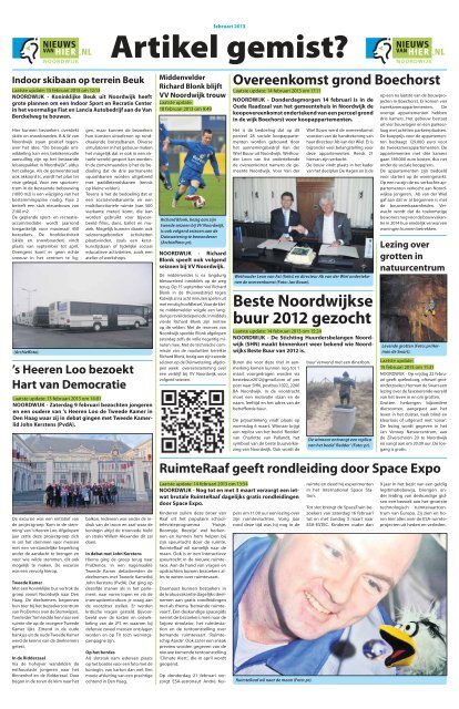 Nieuws van Hier Noordwijk 2013-02-22.pdf 3MB - Archief kranten