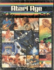 Atari Age - Volume 1 - Number 1 - 1983 -