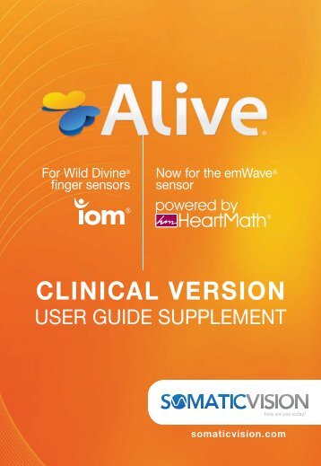 Alive Clinical User Guide - Bio-Medical Instruments, Inc.
