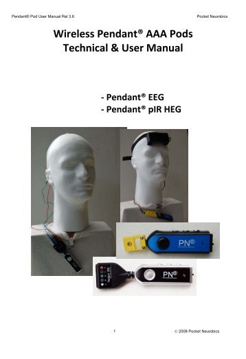 Pendant EEG Manual - Bio-Medical Instruments, Inc.