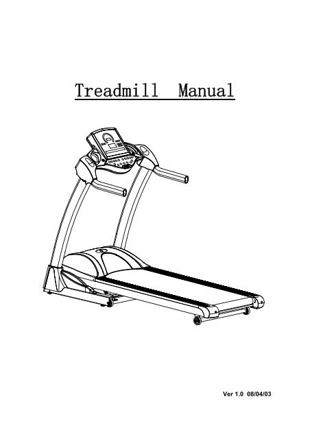 Body break online treadmill manual