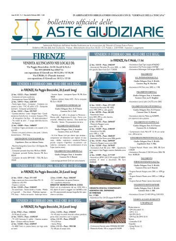 ASTE GIUDIZIARIE - ISVEG Istituto Vendite Giudiziarie