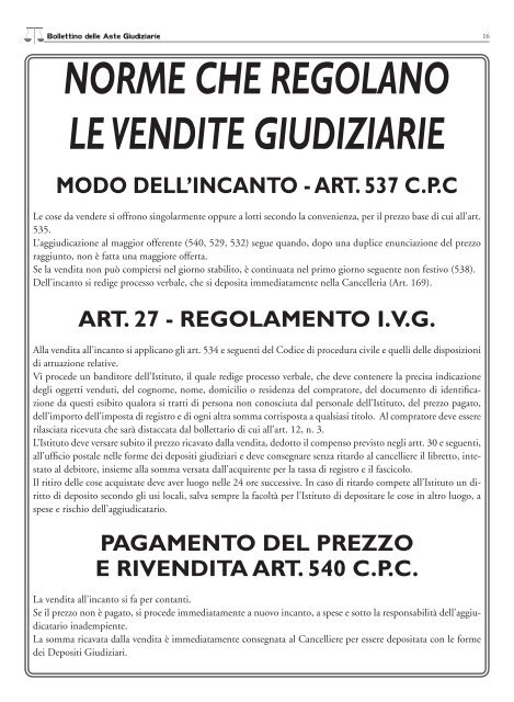 ASTE GIUDIZIARIE - ISVEG Pistoia