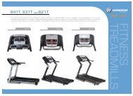 841T,831T,821T catalog 070709'.ai - Johnson Fitness