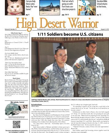 high desert warrior - Aerotech News and Review