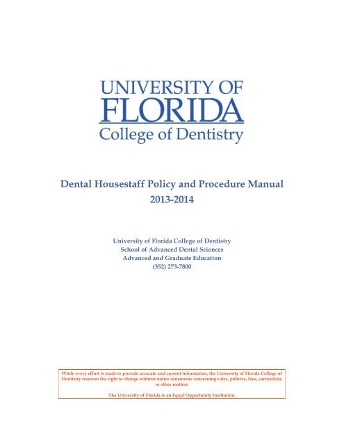 Download - College of Dentistry - University of Florida