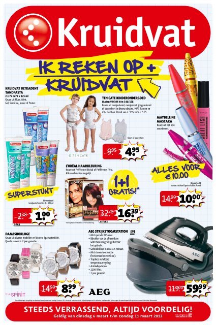 altijd voordelig! - Kruidvat