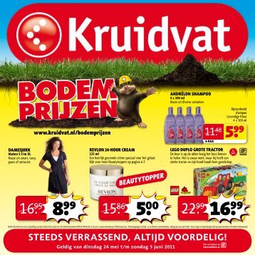 STEEDS VERRASSEND, ALTIJD VOORDELIG! - Kruidvat