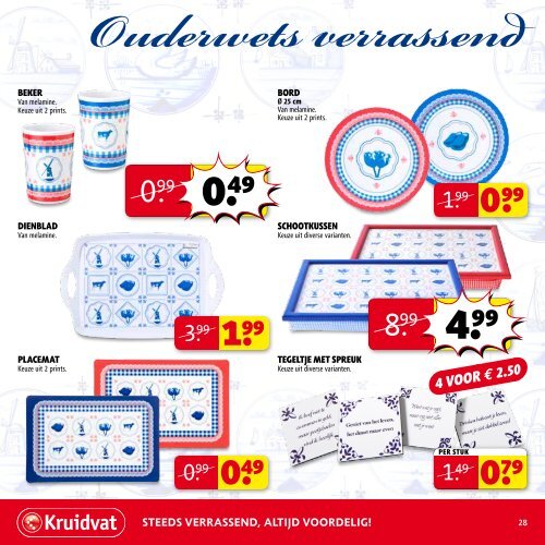 STEEDS VERRASSEND, ALTIJD VOORDELIG! - Kruidvat