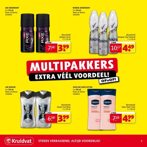 STEEDS VERRASSEND, ALTIJD VOORDELIG! - Kruidvat