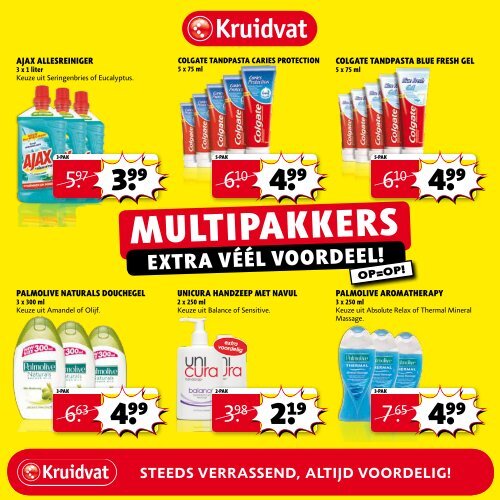 STEEDS VERRASSEND, ALTIJD VOORDELIG! - Kruidvat