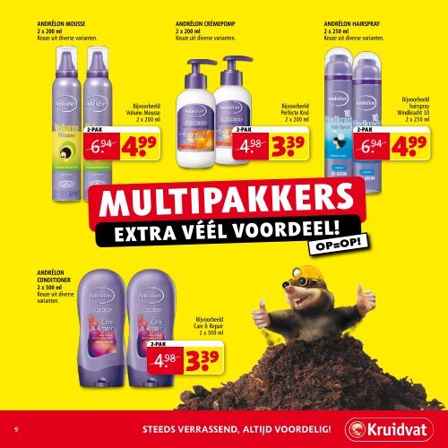 STEEDS VERRASSEND, ALTIJD VOORDELIG! - Kruidvat