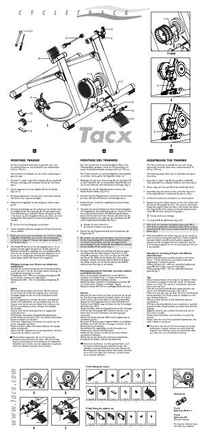 tacx cycle track trainer