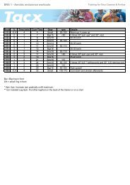 BRA 1 - Aerobic endurance workouts - Tacx