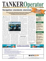 Navigation standards slammed - Tanker Operator