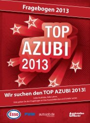 TOP AZUBI 2013 - Tankstellen-Markt