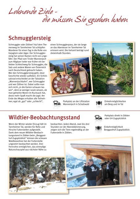 Ausgezeichnet Wandern im Tannheimer Tal