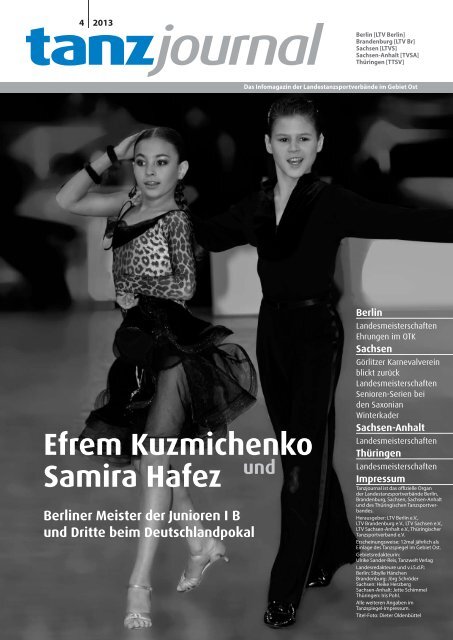 Tanzjournal - Deutscher Tanzsportverband eV