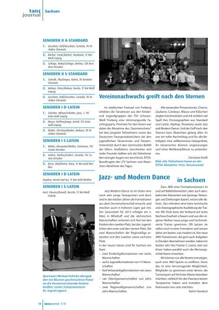 Tanzjournal - DTV