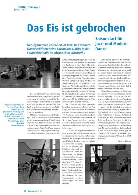 Tanzjournal - DTV