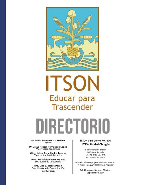 Confía sociedad en educación del ITSON