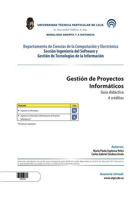 Gestión de Proyectos Informáticos