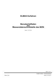 Elma5-Verfahren Benutzerleitfaden zur ... - Elster