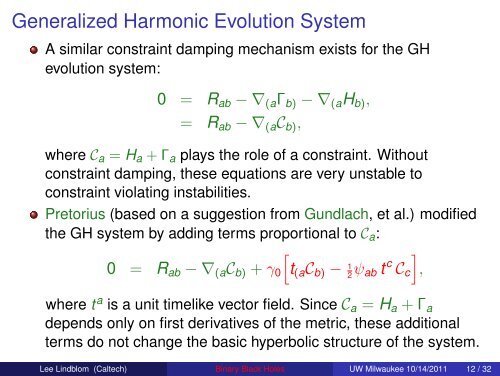 Solving Einstein's Equations for Binary Black Hole Spacetimes