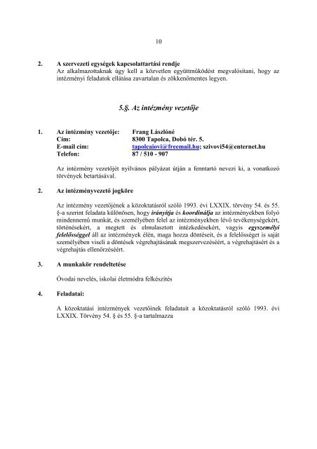 PDF - Tapolca