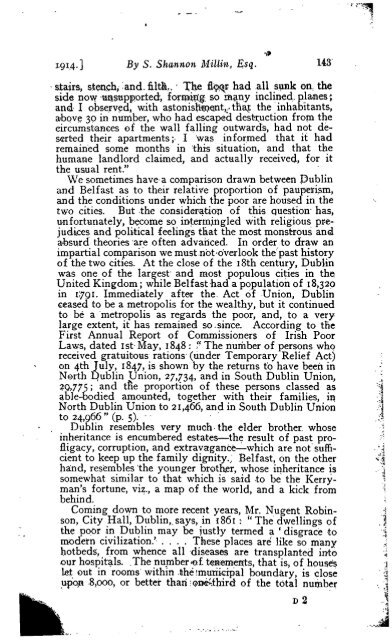 Read Friday, 23rd January, 1914. - TARA - Trinity College Dublin