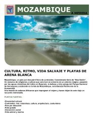 cultura, ritmo, vida salvaje y playas de arena blanca - Viajes Tarannà