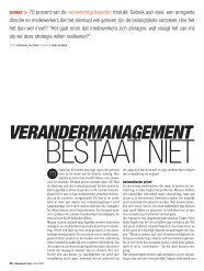 MT - Verandermanagement bestaat niet - Target Point