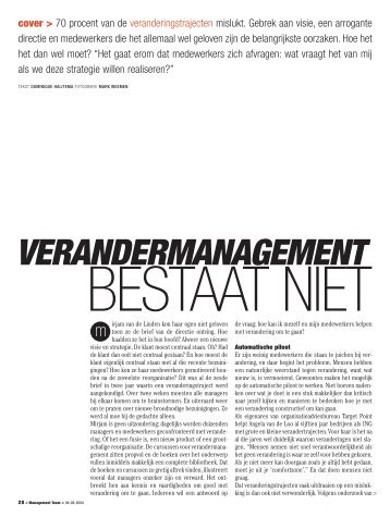 MT - Verandermanagement bestaat niet - Target Point